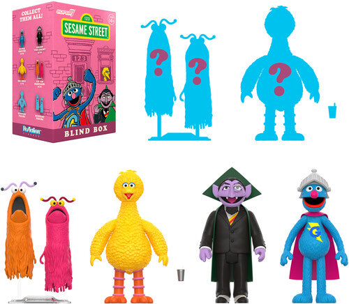 Super7 -  ReAction - Sesame Street Wave 02 (BLIND BOX) 2025 - NEW!